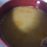 魚のアラのスープ